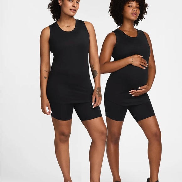 Nike Women's Dri-FIT High-Waisted 8" Biker Shorts With Pockets (Maternity) - Picture 7 of 9